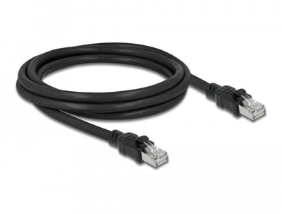 Delock Network Cable RJ45 CAT.6A F UTP With Innerem Metallmantel 2M — image 1