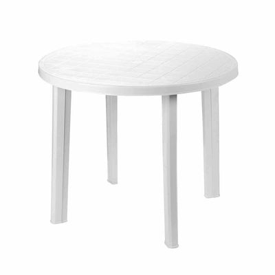 Desk Redonda Colour White 90X90X72CM Ipae Progarden — image 1