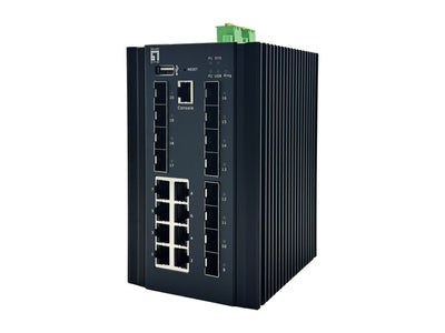 Levelone Switch 20X Ge IGX-2072 8X 1GBE,8X 2.5GBE Sfp + Sw — image 1