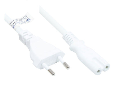 Good Connections Euro-cable Power An C7/Euro 8 Bu. White 7,5M — image 1