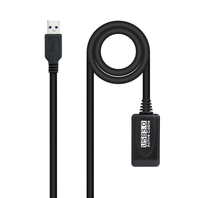 Nanocable Cable Prolongador With Amplifier USB-A 3.0 Male a USB-A Female 5M — image 1