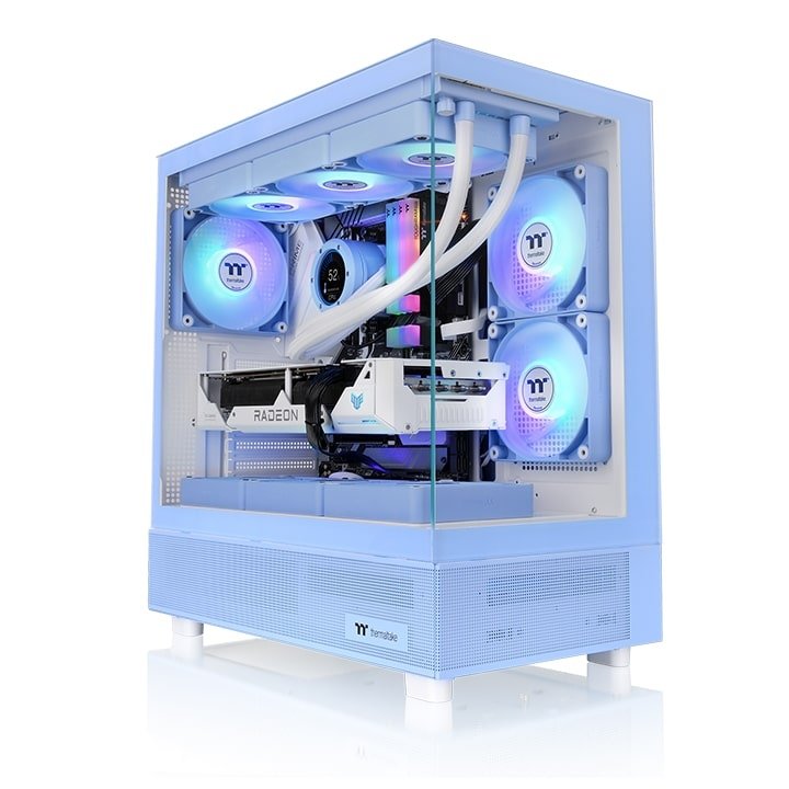 Thermaltake PC Case View 270 Tg Hydrangea ARGB ATX 2x USB 3.2 Without Power Supply Blue
