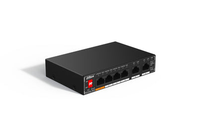 Switch It Dahua DH-SG1006P 6-PORT Unmanaged Desktop Gigabit Switch 4-PORT PoE — image 1