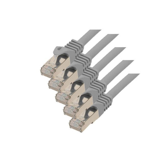 S-conn CAT.7 S/FTP 1M Network Cable Grey CAT.7 S/FTP (s-STP)