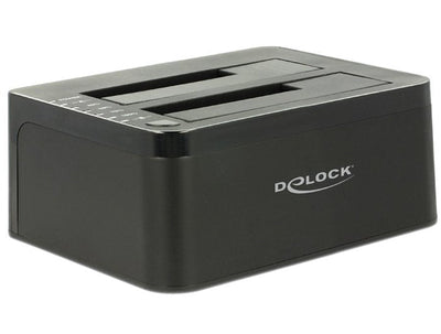 Delock Docking Station SATA USB 3.0 Dual With Funcion Clonado — image 1