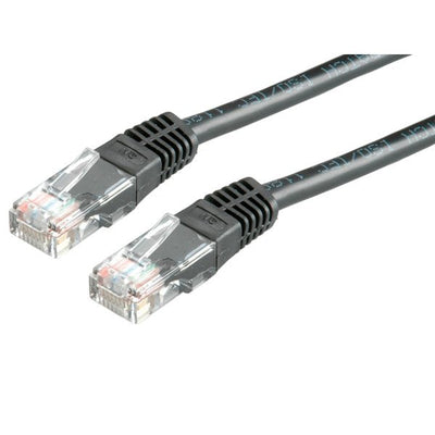 Value Network Cable KAT.6 Class And UTP Black 10M — image 1