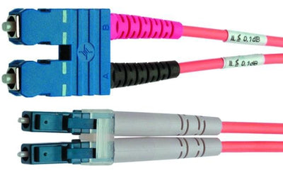 Telegärtner L00891C0018 Cable Fibre Optic And Infiniband 2M Sc Lc Orange — image 1