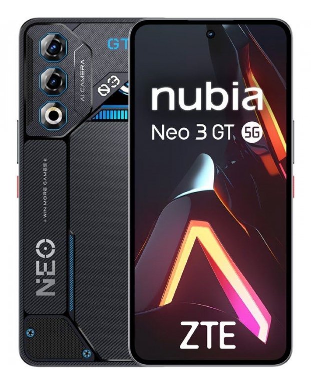 Zte Nubia Neo 3 Gt 6,8 FHD + 12+12GB/256GB 16MP/50MP (5G) Black