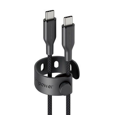 Panzerglass Cable Empower 60W USB-C To USB-C USB 2.0 2M Black — image 1