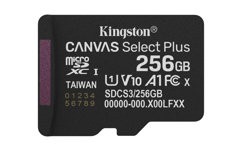 Kingston Memory Micro Sdxc 256GB Uhs-i/SDCS3/256GBSP