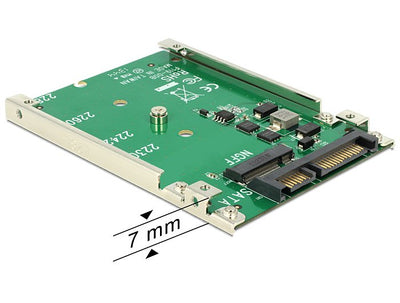 Delock Convertidor 2.5 SATA 22 Pin M.2 Ngff 7MM — image 1