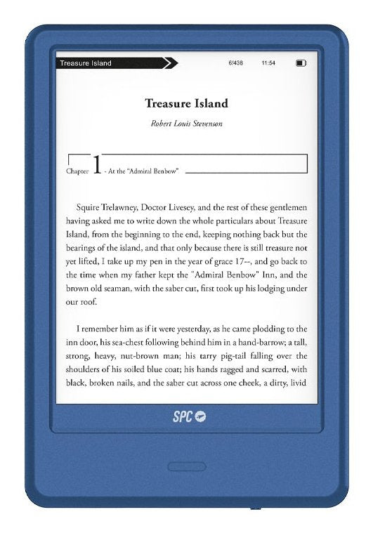 Spc Book Electronic Dickens Light 2 Pro 6' Ink Electrónica Blue