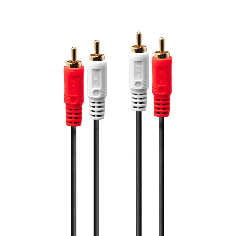 Lindy 35660 Cable Audio 1M 2 X Rca Red White