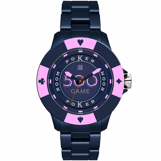 Light Time Unisex Watch Light Time Poker (Ø 41 Mm)