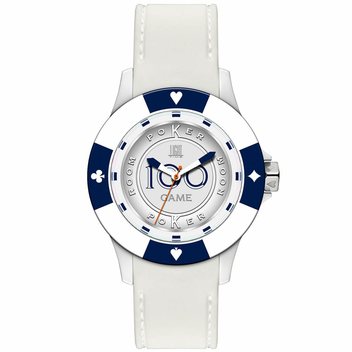 Light Time Unisex Watch Light Time Poker (Ø 41 Mm)