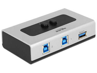 Delock Switch Bidireccional Manual USB 3.0 2 Ports — image 1