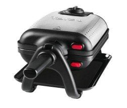 Tefal WM756D Gofrera 2 Barquillo(s) Black Steel Inoxidable 1200W — image 1