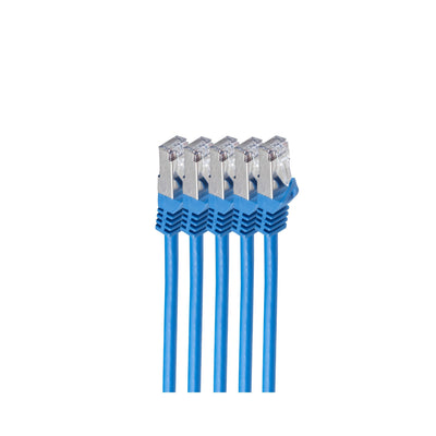 Shiverpeaks RJ45 Network Cable S FTP, CAT.7 VE5, 3M Blue — image 1