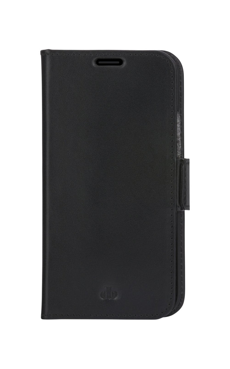DBRAMANTE1928 Copenhagen Slim Case With Cover Phone Mobile Phone Leather Grano Entero Black Apple Iphone 13 Pr