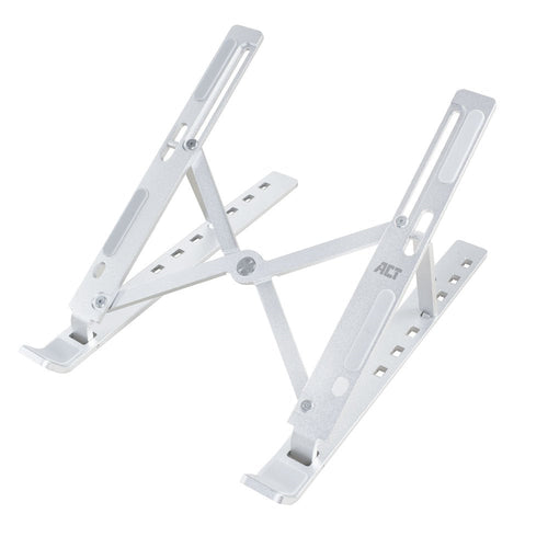Foldable Laptop Stand Aluminium, 6 Positions Height Adjustable — image 1