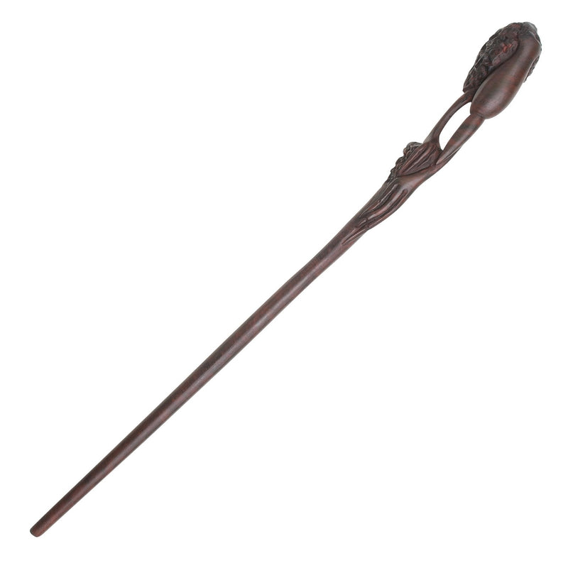 Noble Collection Replica The Harry Potter Kingsley Shaklebolt Varita With Box And Board Identificacion