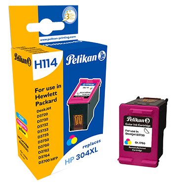 Pelikan Toner HP 304XL Colour Multi-pack C/M/ And
