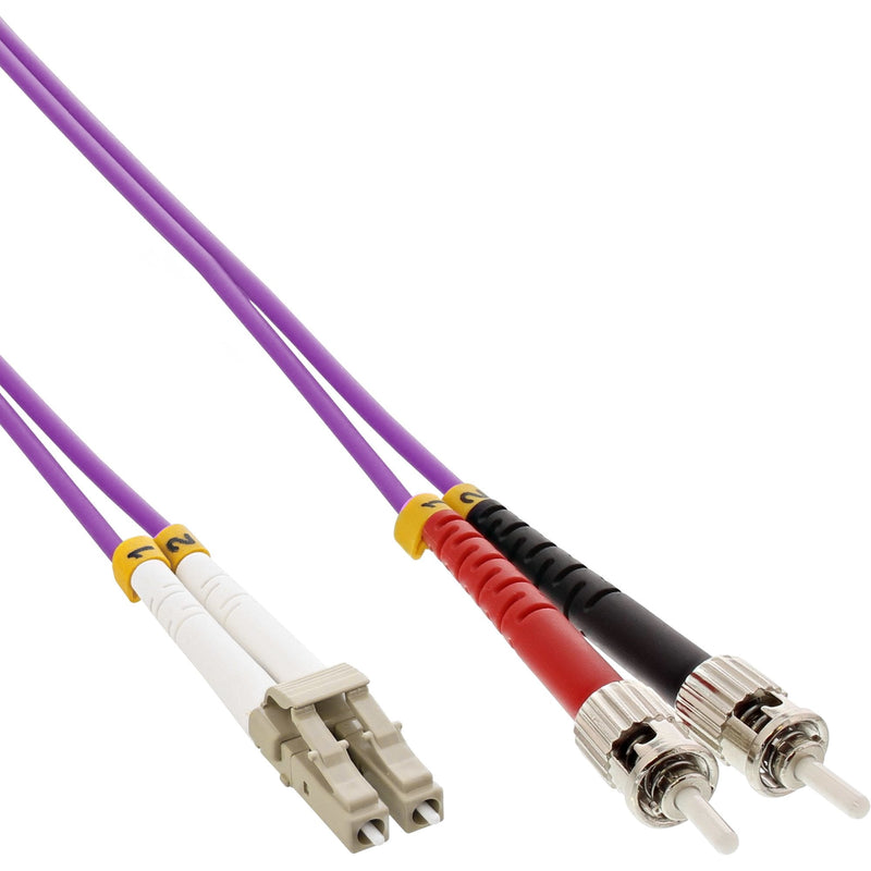 Inline® Fiber Optical Duplex Cable Lc/St 50/125?M OM4 1M