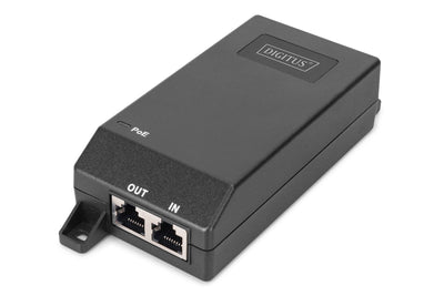 Digitus Active Power Supply Adapter PoE + 802.3AT Max. 55V 30W 10 100 1000Mbps Up To 100M — image 1