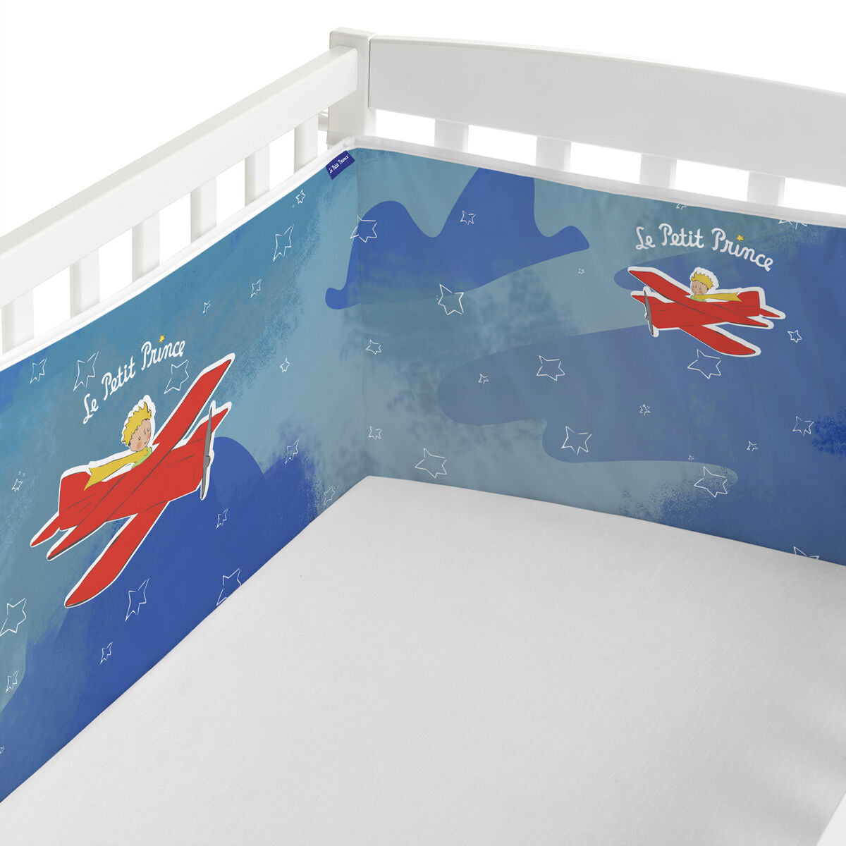 Cot protector HappyFriday Le Petit Prince Son avion