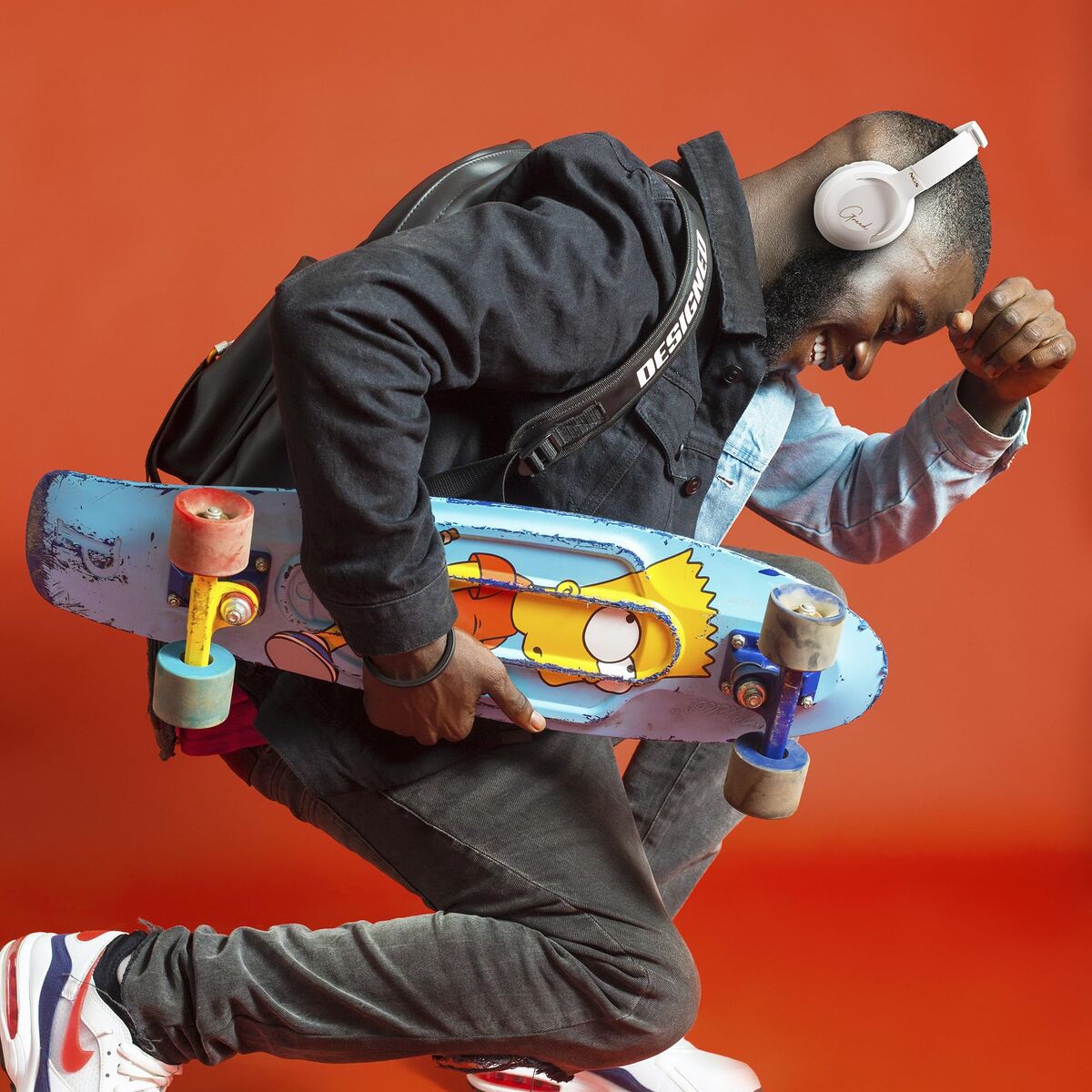 Bluetooth Headset with Microphone NGS ARTICA GREED White Black (Refurbished A)