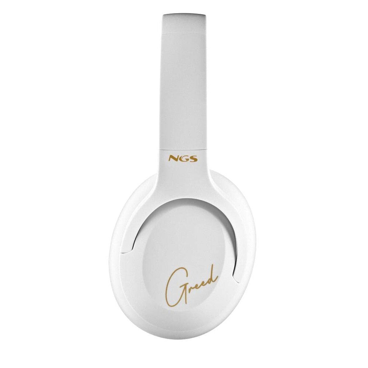 Bluetooth Headset with Microphone NGS ARTICA GREED White Black (Refurbished A)