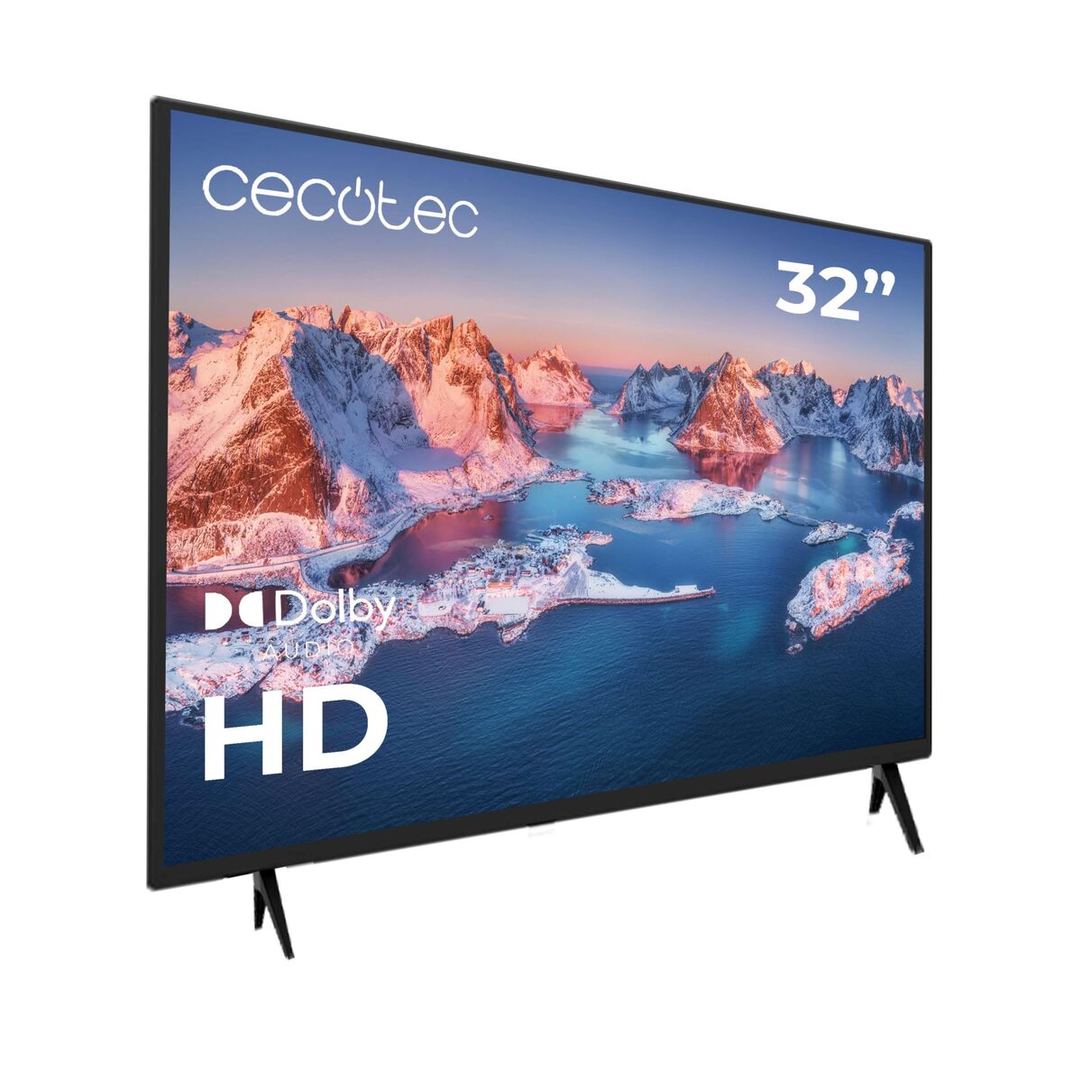 Cecotec Smart Tv 32" Hd Led 0 Series 0032S Flat Screen Dvb-T2 Hdmi Usb Black