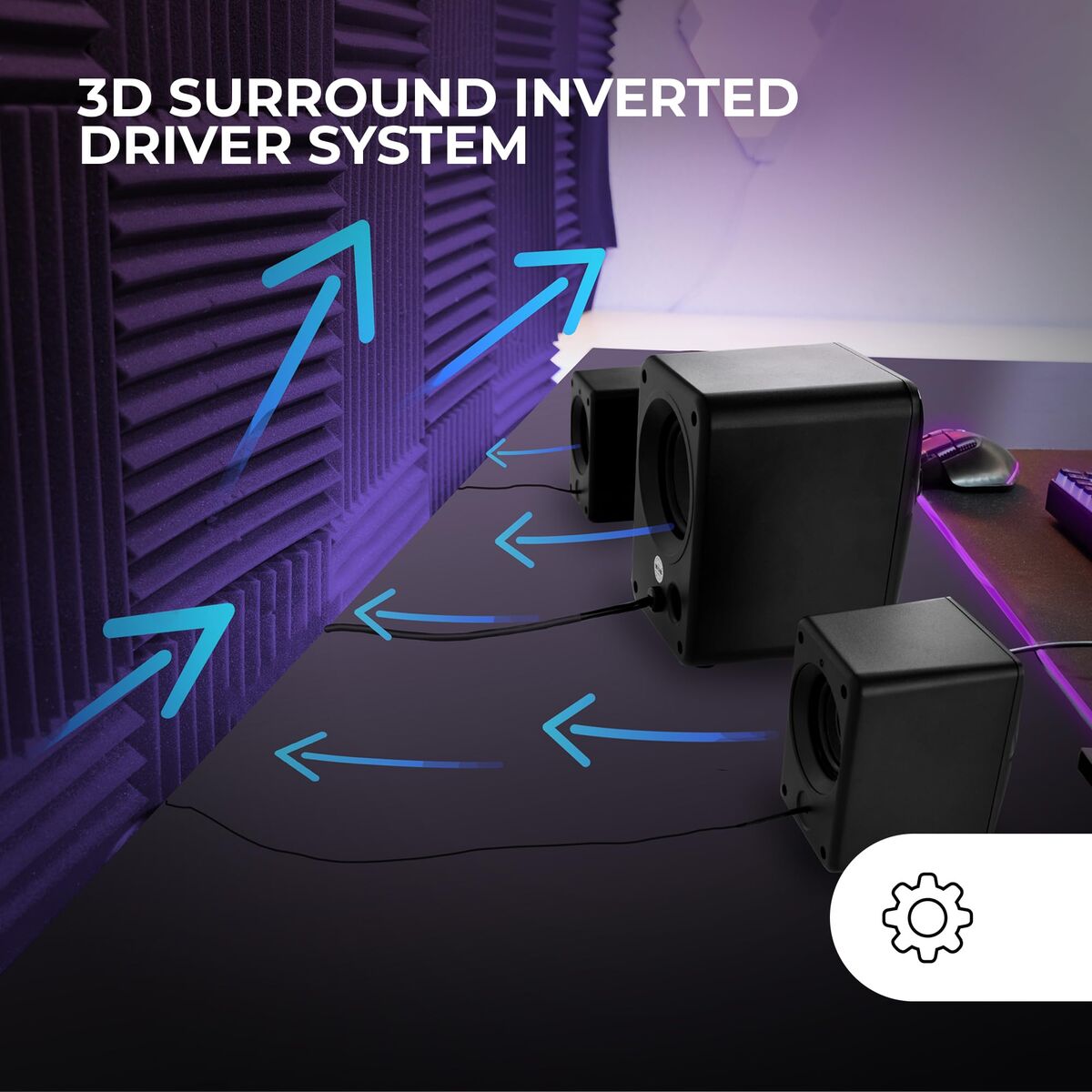 Mars Gaming Pc Speakers Mars Gaming Msh21W White 4 W