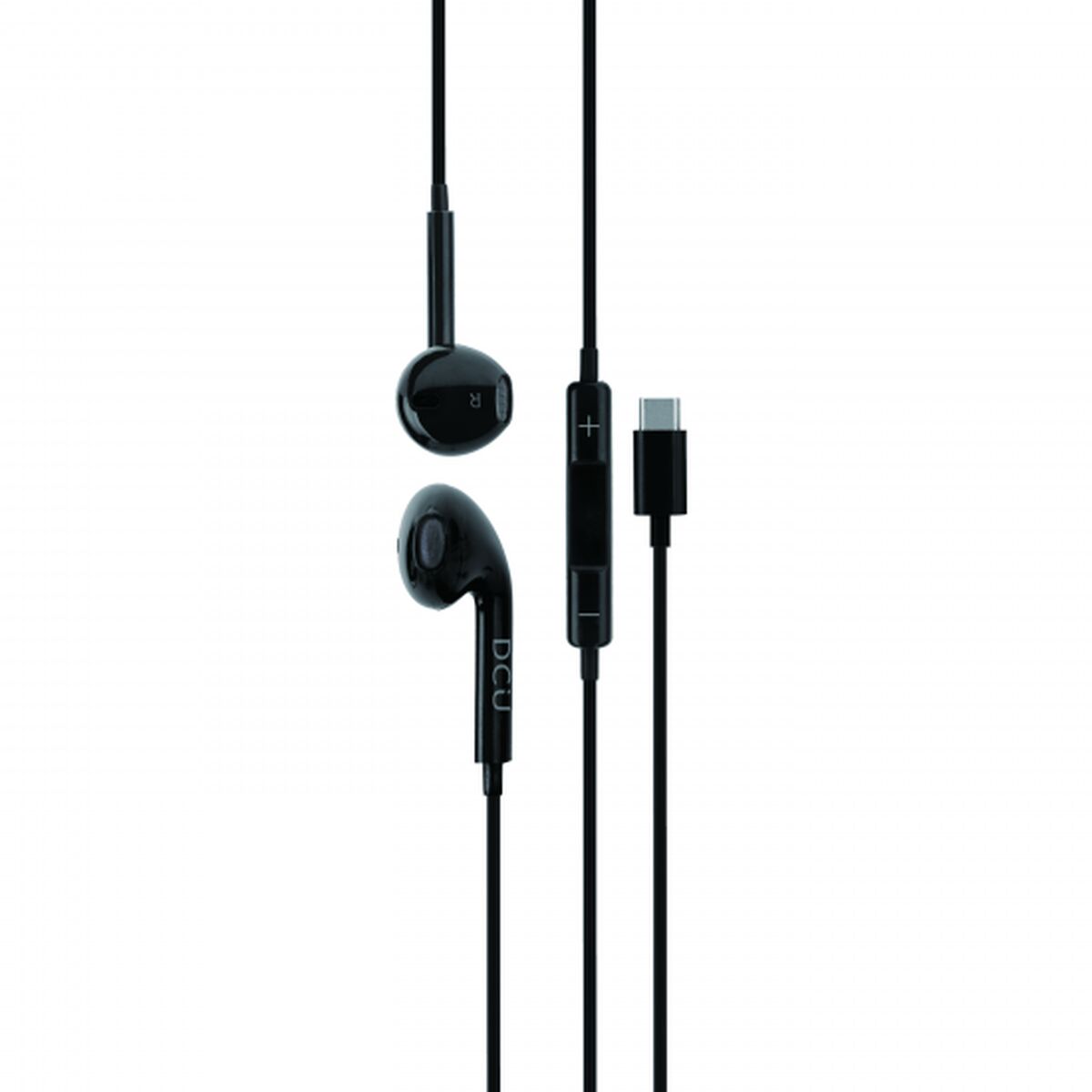 Dcu Tecnologic Headphones Dcu 34151011 Black Multicolour