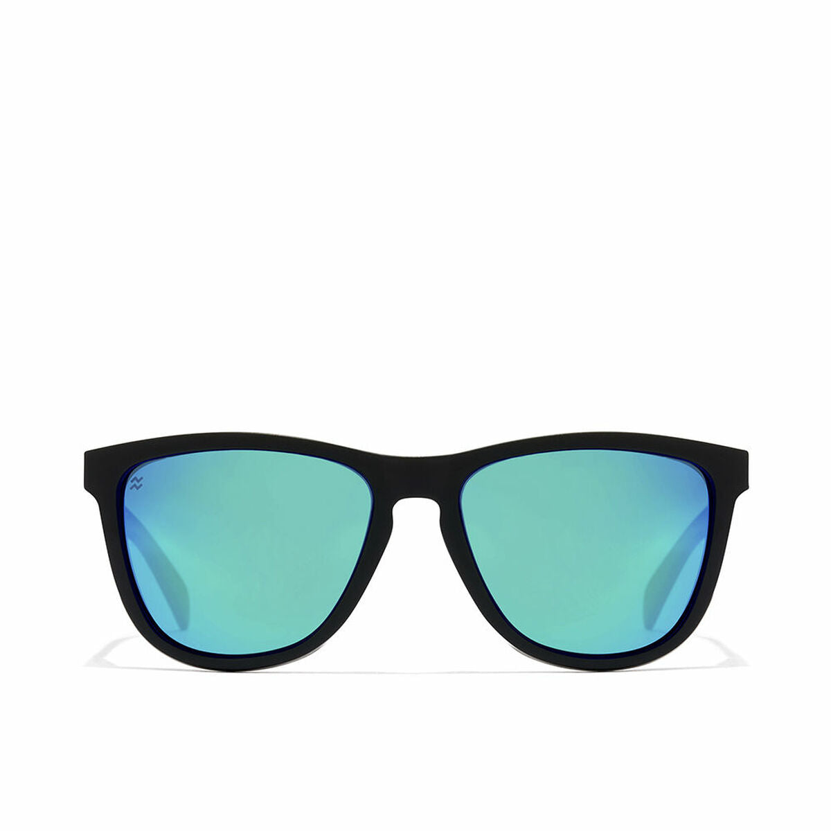 Northweek Unisex Sunglasses Northweek Regular Matte Black Ø 140 Mm Emerald Green