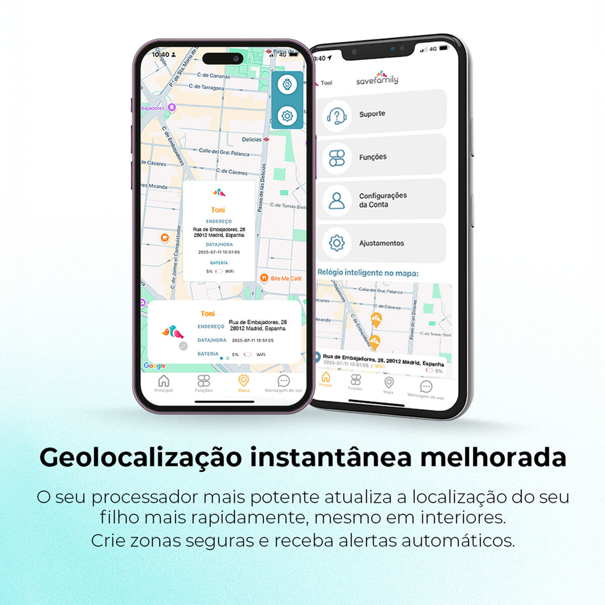 Savefamily Smartwatch Savefamily White