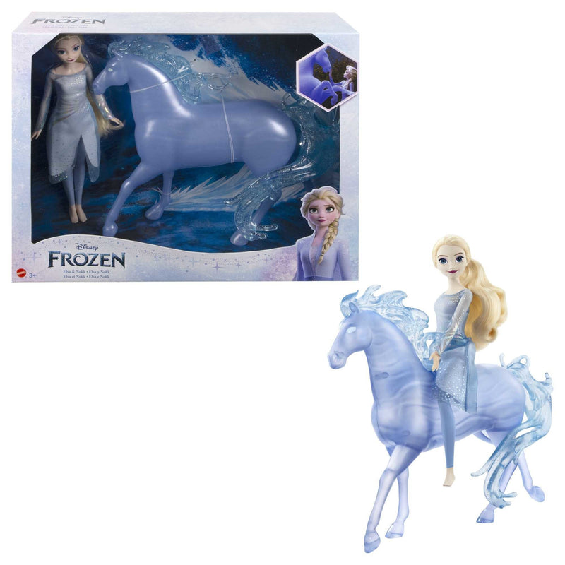Mattel Muñeca Disney Frozen Elsa And Nokk HLW58