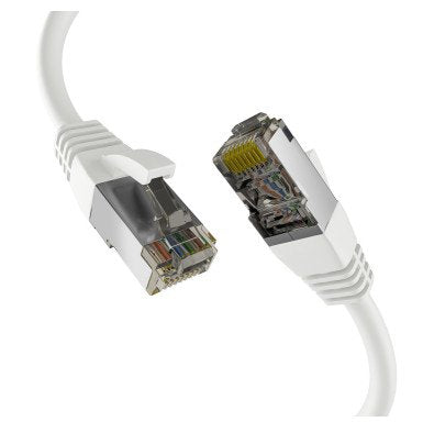 Efb CAT.8.1 White 0,25M RJ45 Network Cable S FTP Pimf — image 1