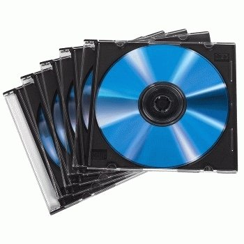 Hama Cd Slim Jewel Case, Pack 50 Pcs 1 Drives Transparent