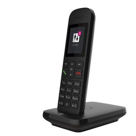 Telekom Sinus 12 With Base Black