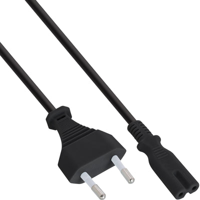 Inline 70PCS. Pack Bulk-pack ® Power Cable Type C Euro Male a Euro 8 Female 1.5M — image 1
