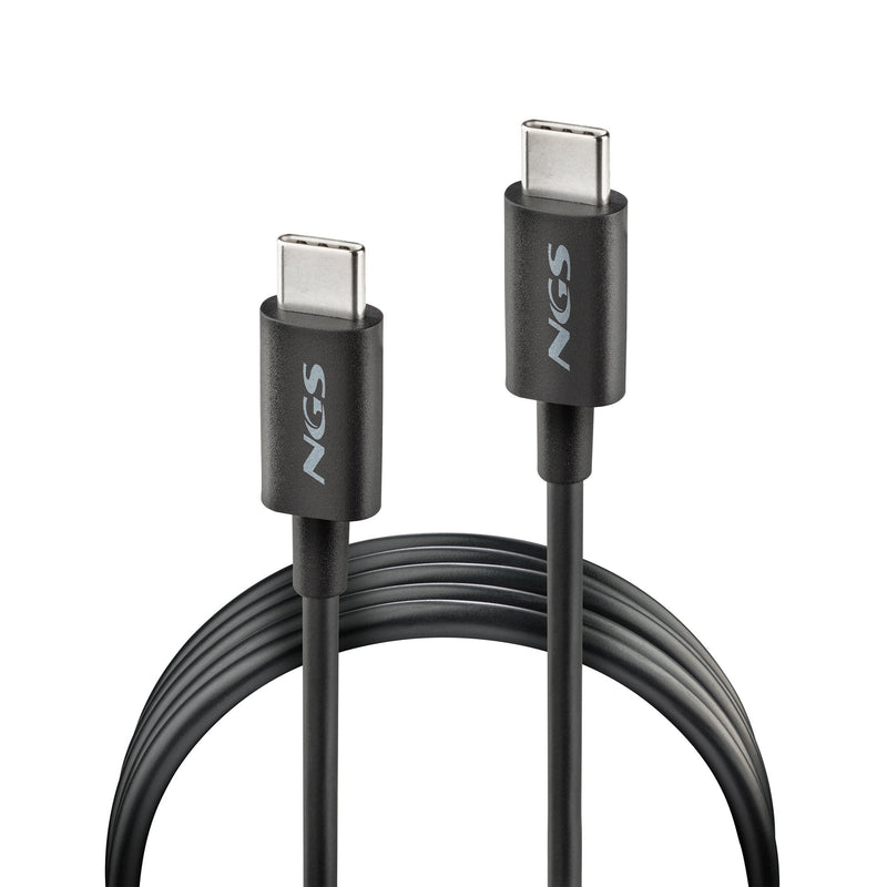 Ngs USB Cable 2.0 Type-c Zyro 60W-1 USB Type-c Male USB Type-c Male Up To 60W 480Mbps 1M Black
