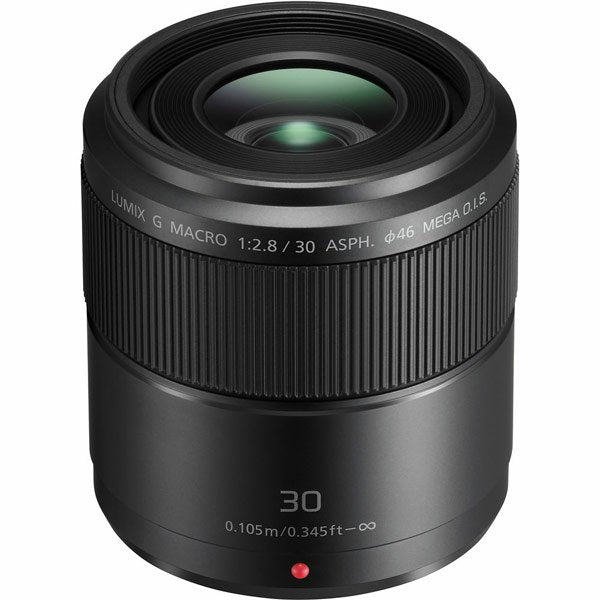Panasonic Lumix G Macro 30MM / F2.8 Asph. / Mega Or.i.s. Slr Lenses Macro Black