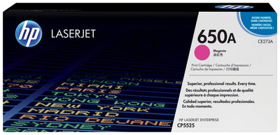 HP Genuine Toner 650A Magenta CE273A — image 1