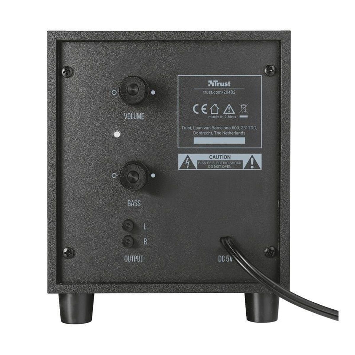 Trust Pc Speakers Trust Avora 2.1 Black