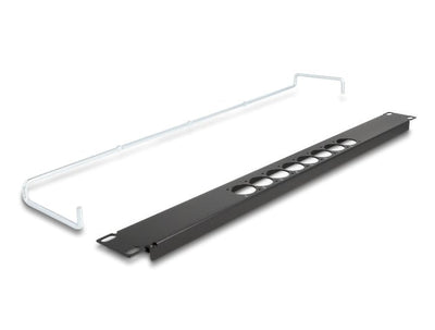 Delock 67060 Patchpanel Tipo-d 19 With Alivio Voltage Central 8 Ports 1U Black — image 1