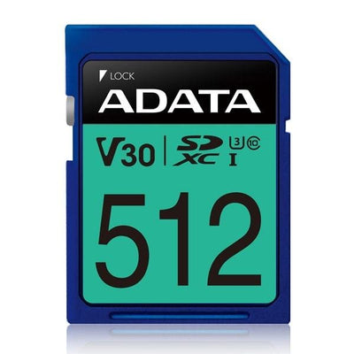 ADATA Premier Pro Memory Flash 512GB Sdxc Clase 10 Uhs-i — image 1