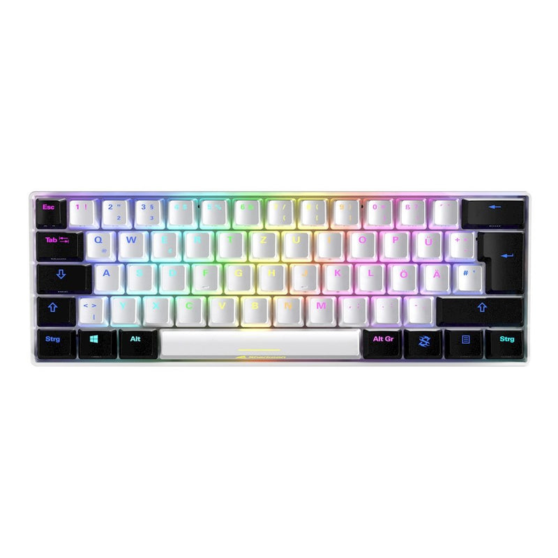 Sharkoon Keyboard German SGK50 S4 USB Qwertz White