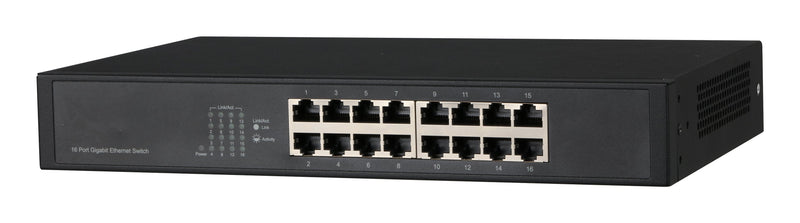 Switch Dahua 16 Ports 10/100/100Mbps 294X178X44 Mm 6KV 0.5KV