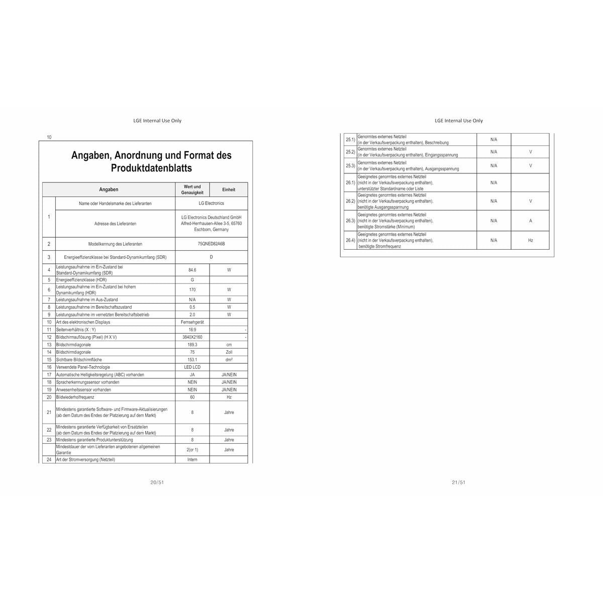 Lg Smart Tv Lg 75Qned82A6B 75" 4K Ultra Hd Led Hdr Edge-Led Qned (Refurbished A)